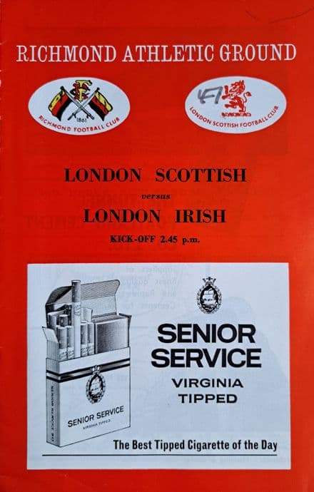 London Scottish v London Irish (1965, Oct 30th)