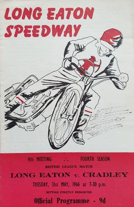 Long Eaton v Cradley (1966, May 31st)