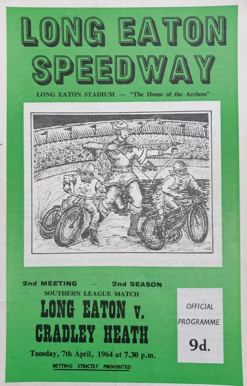 Long Eaton v Cradley Heath (1964, Apr 7th)