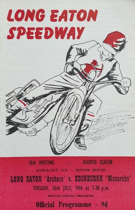 Long Eaton v Edinburgh (1966, Jul 26th)