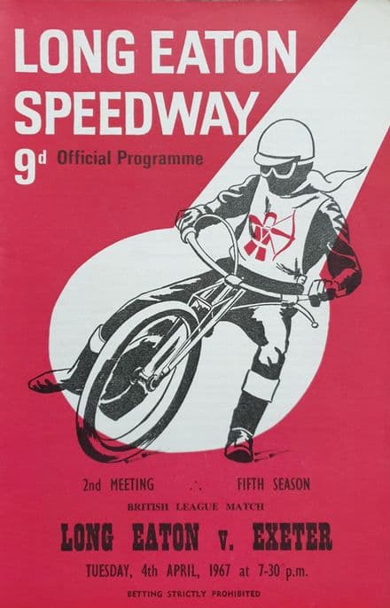 Long Eaton v Exeter (1967, Apr 4th)