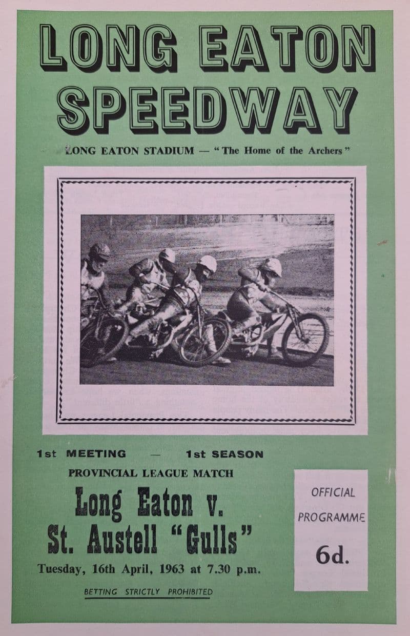 Long Eaton v St Austell (1963, Apr 16th) FIRST MEETING