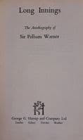 Long Innings by Sir Pelham Warner