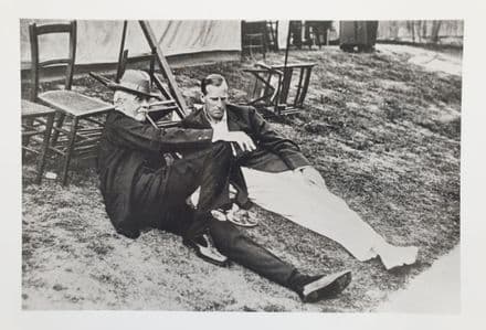 Lord Balfour & AF Wilding Press Photo (Wimbledon, 1914) Reprint