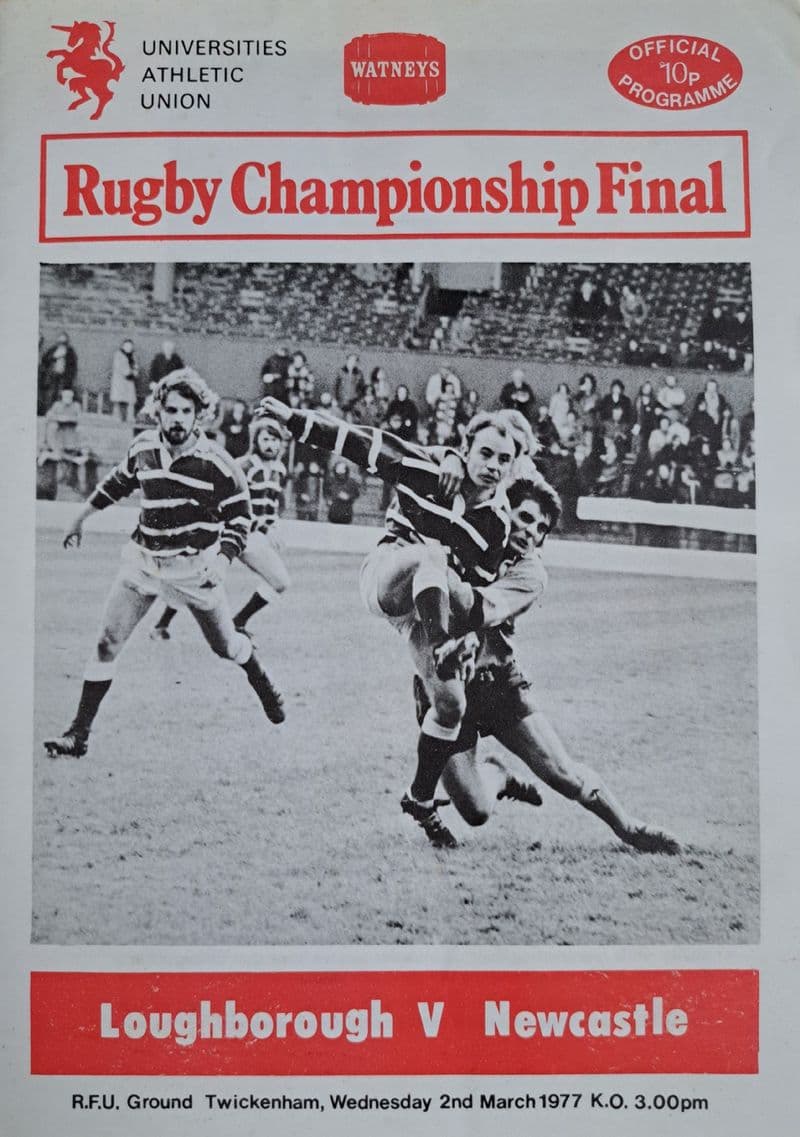 Loughborough v Newcastle, UAU Rugby F (1977, Mar 2nd) (1)