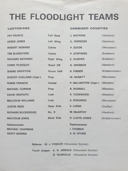 Luctonians v Combined Counties