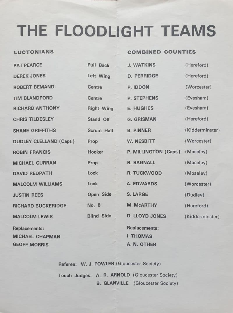 Luctonians v Combined Counties