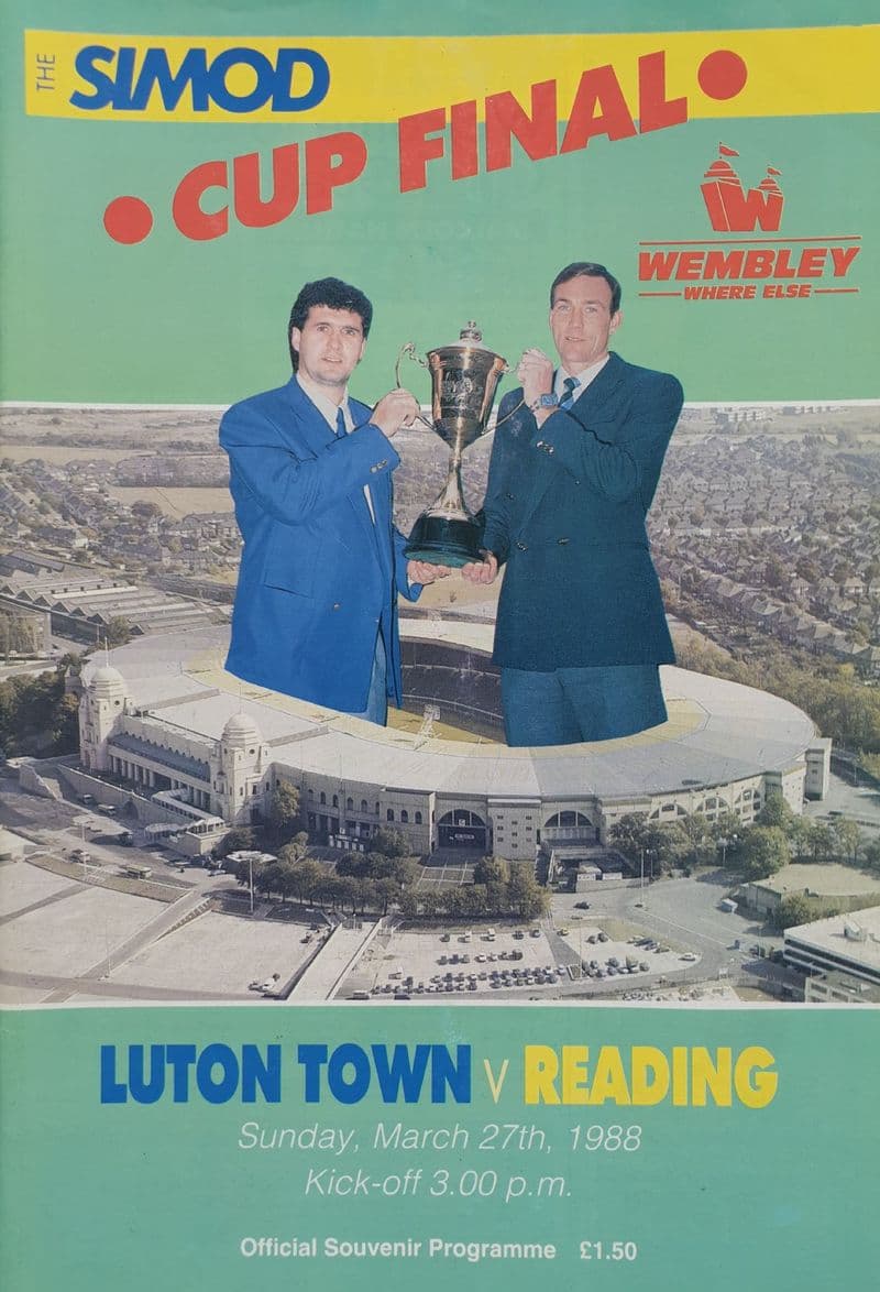 Luton v Reading, Simod Cup F (1988, Mar 27th)
