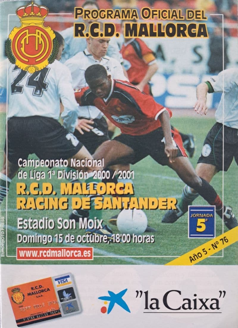Mallorca v Racing Santander (2000, Oct 15th)