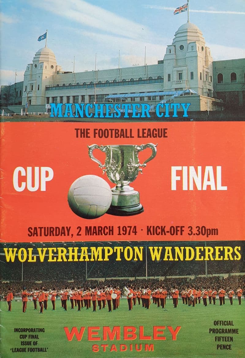 Manchester City v Wolverhampton Wanderers, League Cup Final (1974, Mar 2nd)