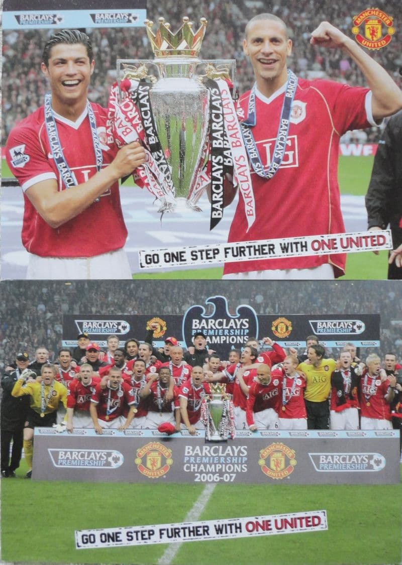 Manchester United Cards x2 (2006-07)