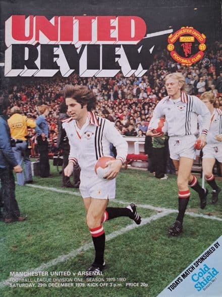 Manchester United v Arsenal, Div 1 (1979, Dec 29th)