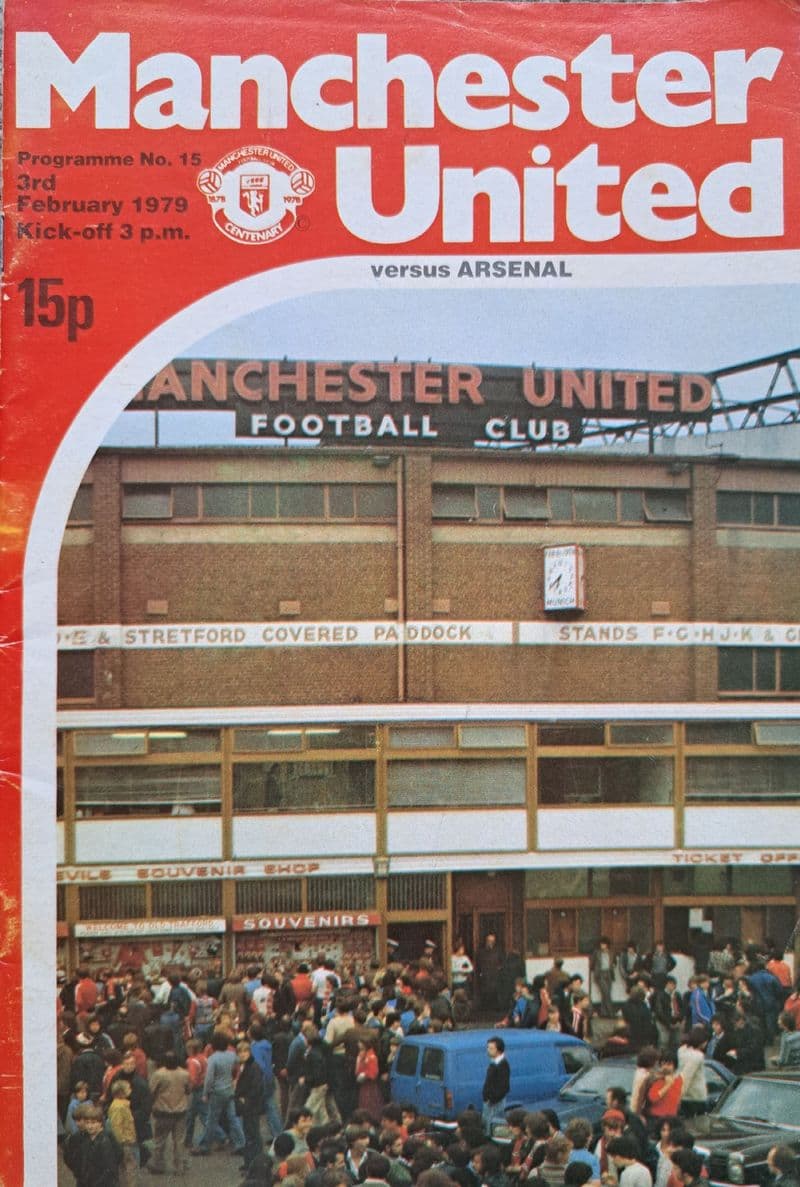 Manchester United v Arsenal, Div 1 (1979, Feb 3rd)