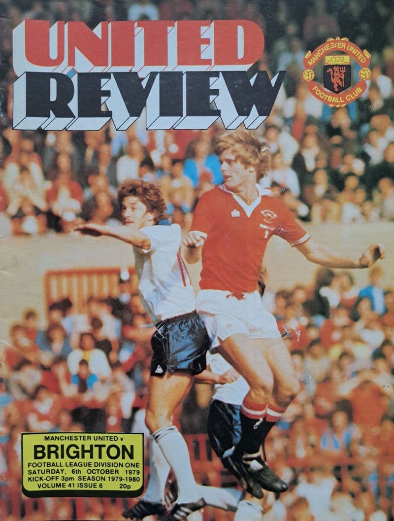 Manchester United v Brighton, Div 1 (1979, Oct 6th)