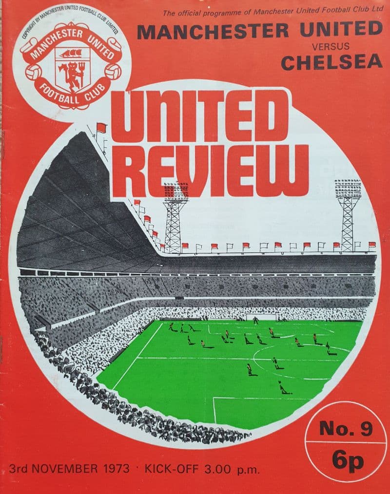 Manchester United v Chelsea, Div 1 (1973, Nov 3rd)
