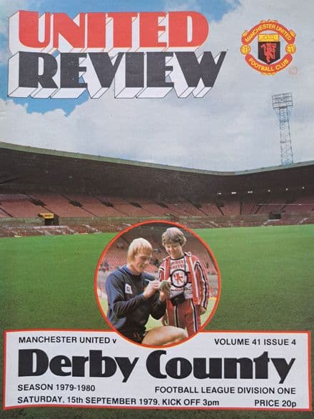 Manchester United v Derby, Div 1 (1979, Sep 15th)