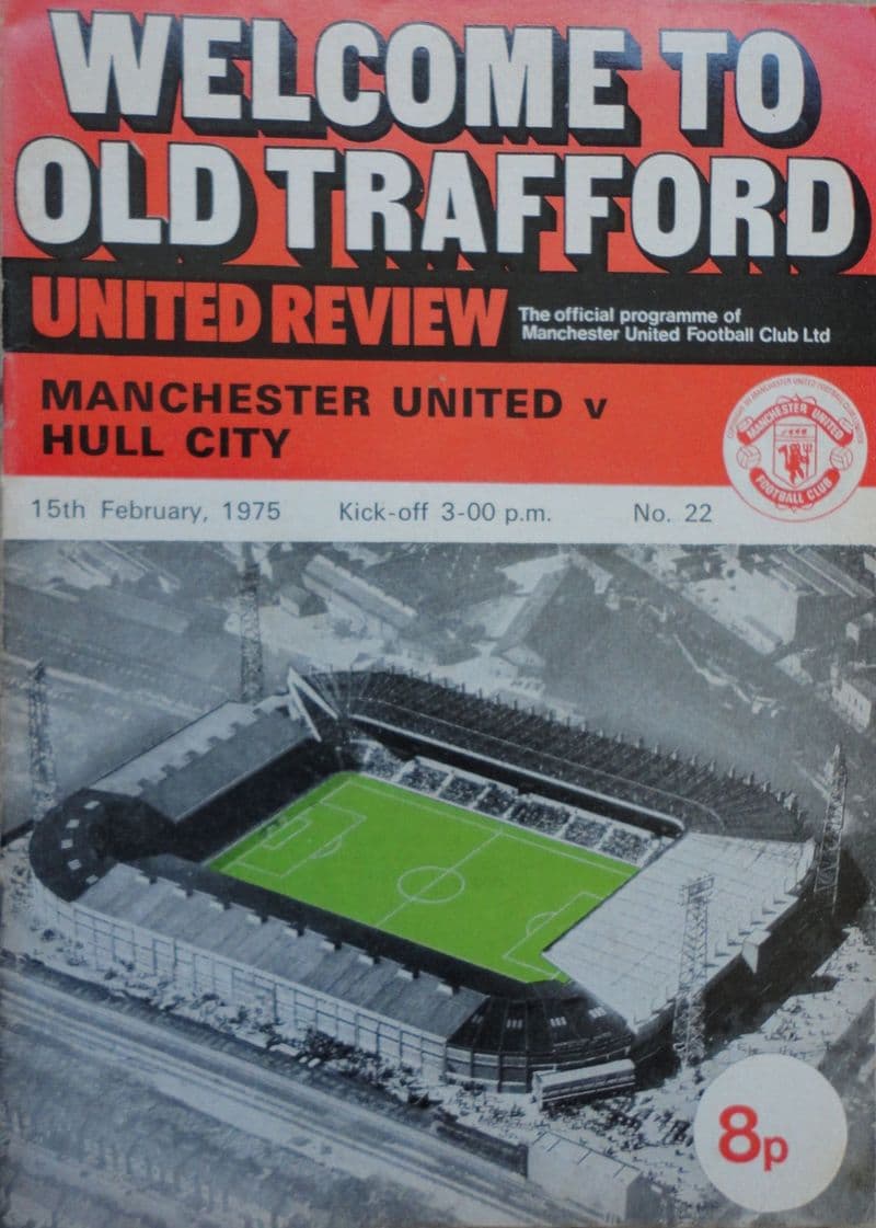 Manchester United v Hull City, Div 2 (1975, Feb 15th)