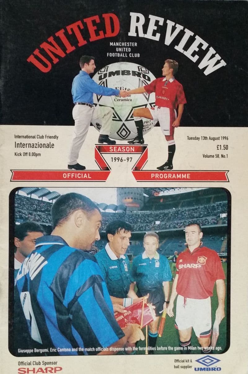 Manchester United v Internazionale, Friendly (1996, Aug 13th)