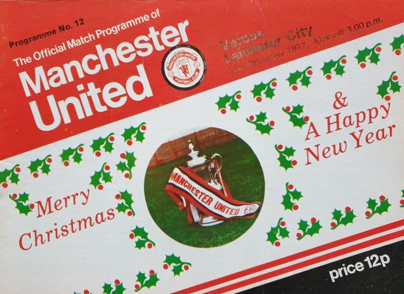 Manchester United v Leicester City, Div 1 (1977, Dec 27th)