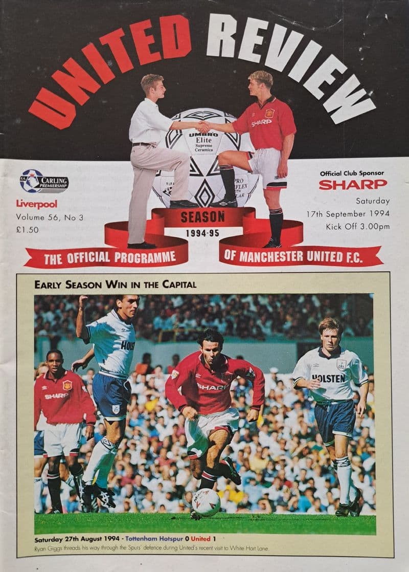 Manchester United v Liverpool, Prem (1994, Sep 17th)