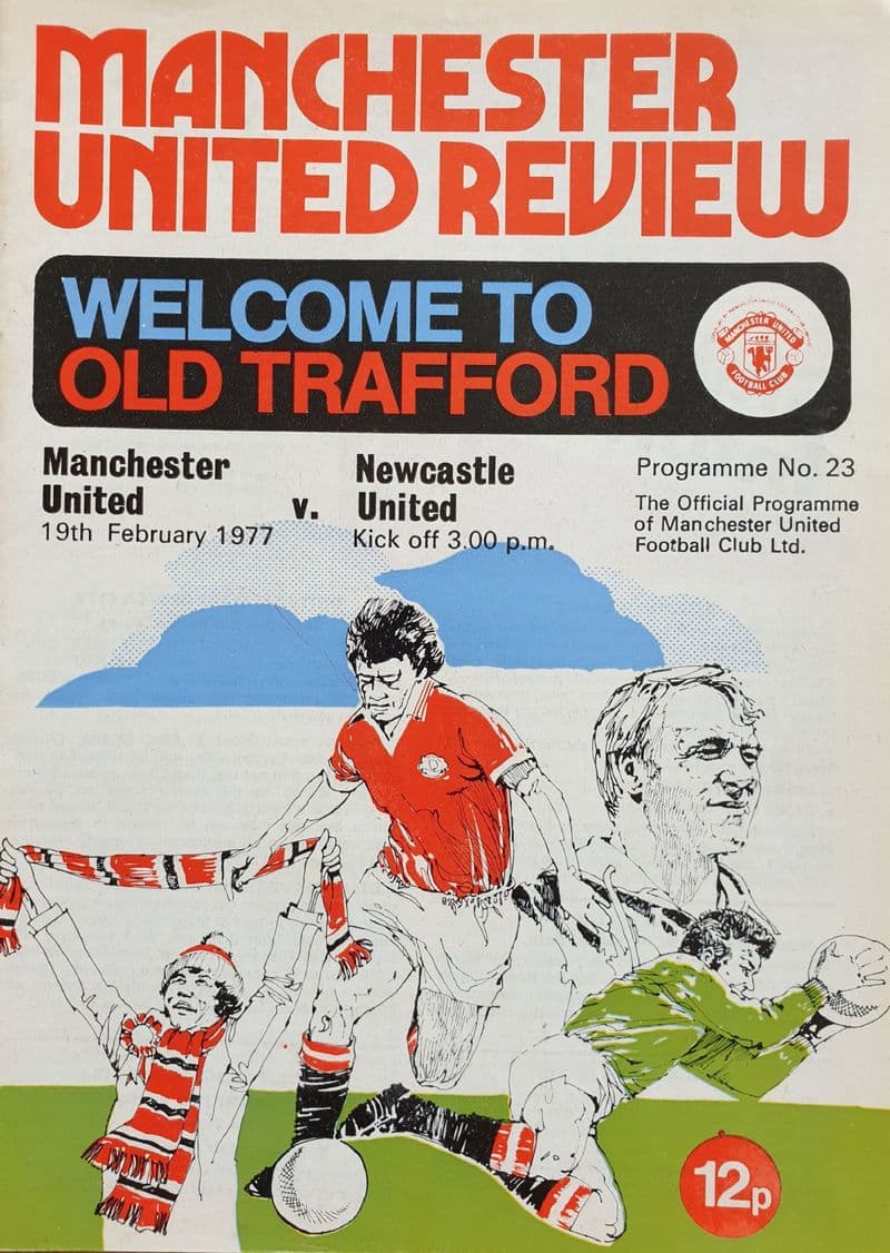 Manchester United v Newcastle, Div 1 (1977, Feb 19th)