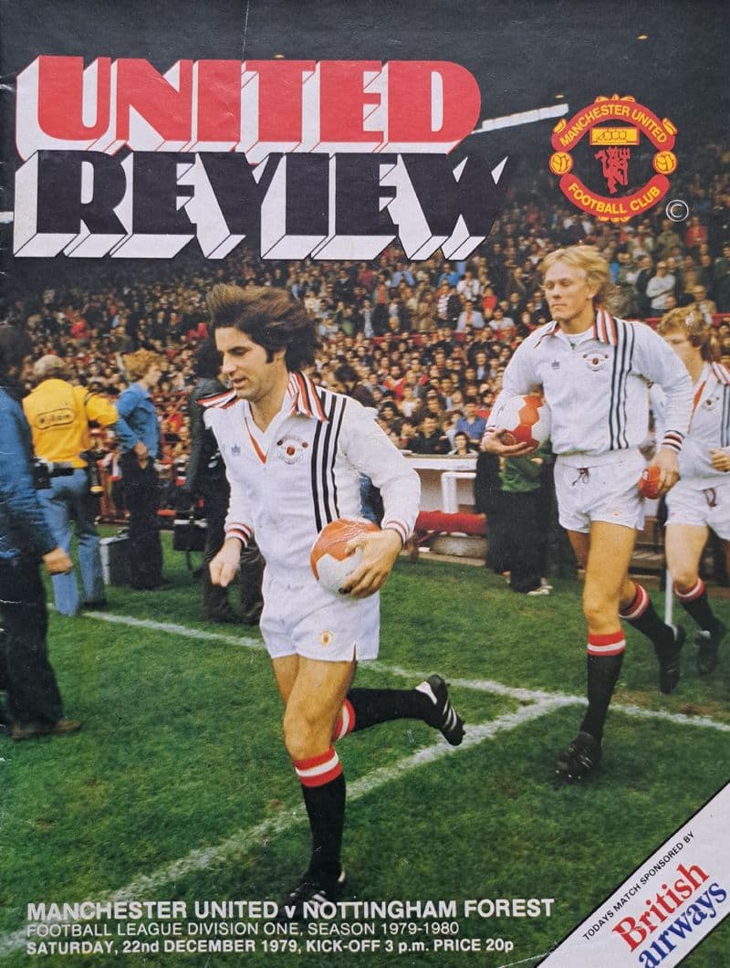Manchester United v Nottm Forest, Div 1 (1979, Dec 22nd)