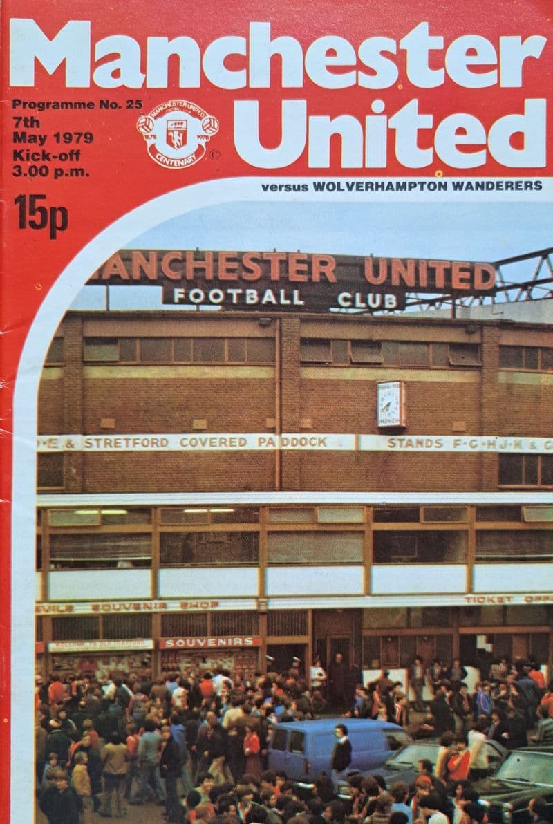 Manchester United v Wolves, Div 1 (1979, May 7th)