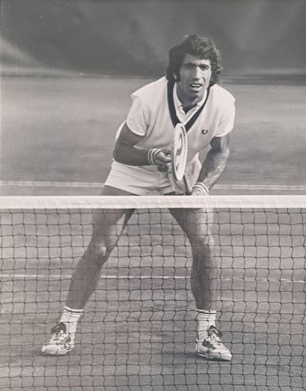 Manuel Orantes Press Photo (1975) "Doubles"
