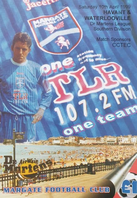 Margate v Havant & Waterlooville, DM Lge (1999, Apr 10th)