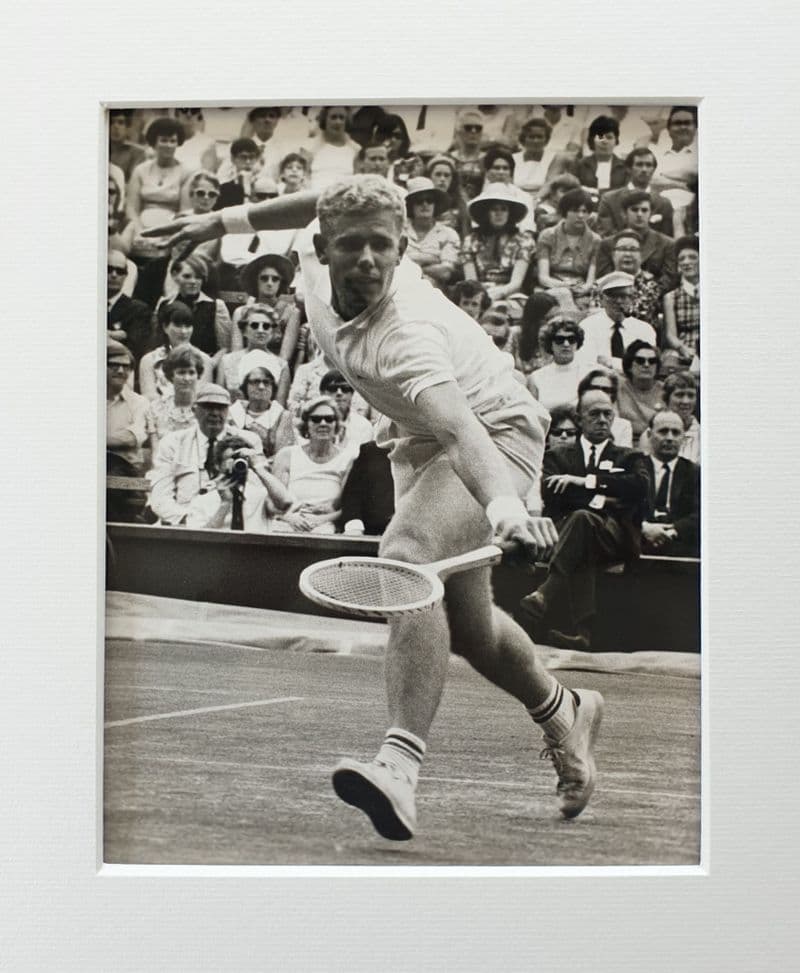 Mark Cox Press Photo (Davis Cup, 1969)