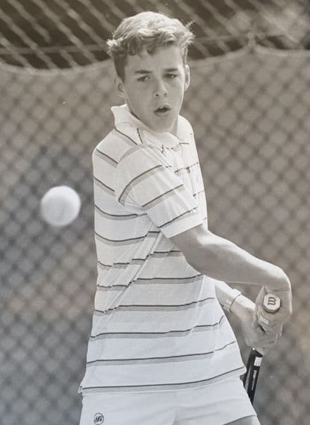 Mark Schofield Press Photo (1988) "Eyes on the Ball"
