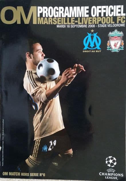 Marseille v Liverpool, Champions League (2008, Sep 16th)