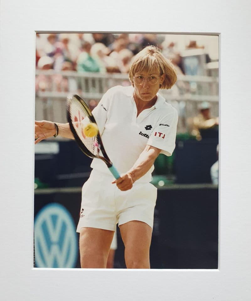 Martina Navratilova Colour Photo (Eastbourne)
