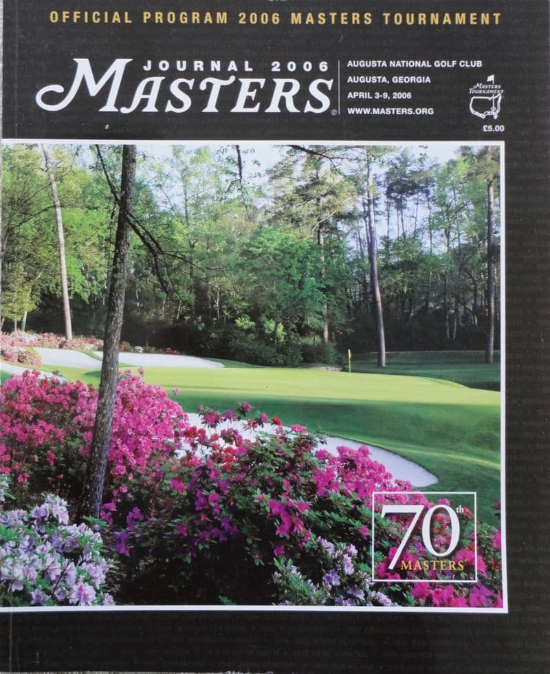 Masters Golf Programme 2006