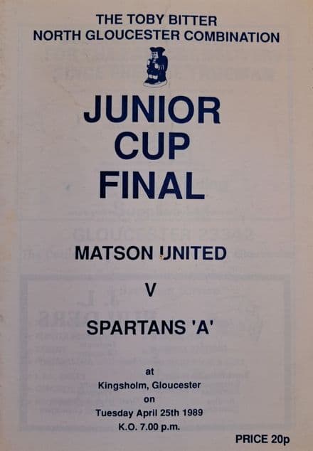 Matson United v Spartans A (1989, Apr 25th)