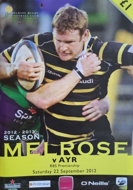 Melrose v Ayr (2012, Sep 22nd)