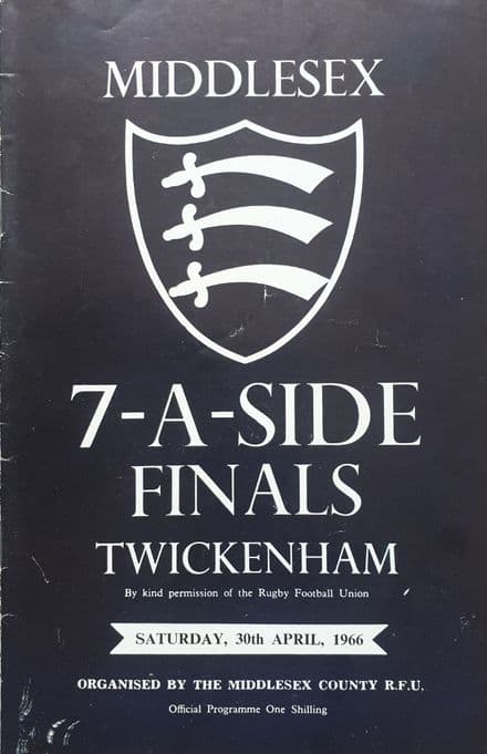 Middlesex Sevens (1966, Apr 30th)