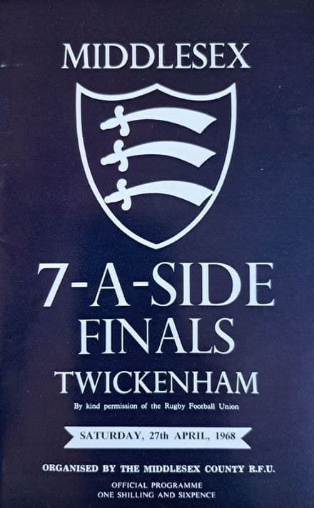 Middlesex Sevens (1968, Apr 27th)