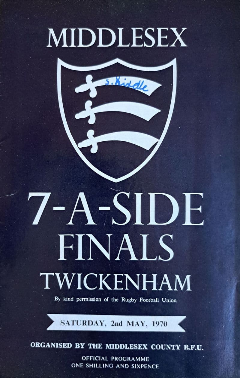 Middlesex Sevens (1970, May 2nd)