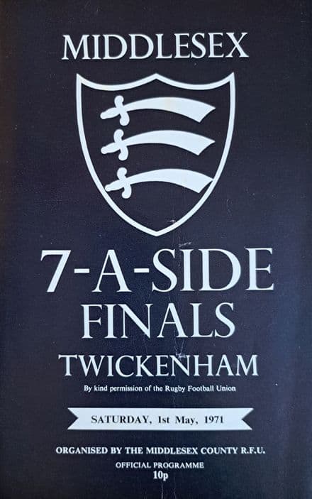 Middlesex Sevens (1971, May 1st)