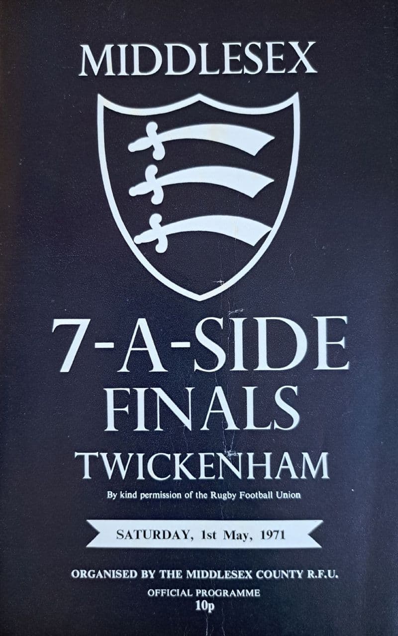 Middlesex Sevens (1971, May 1st)