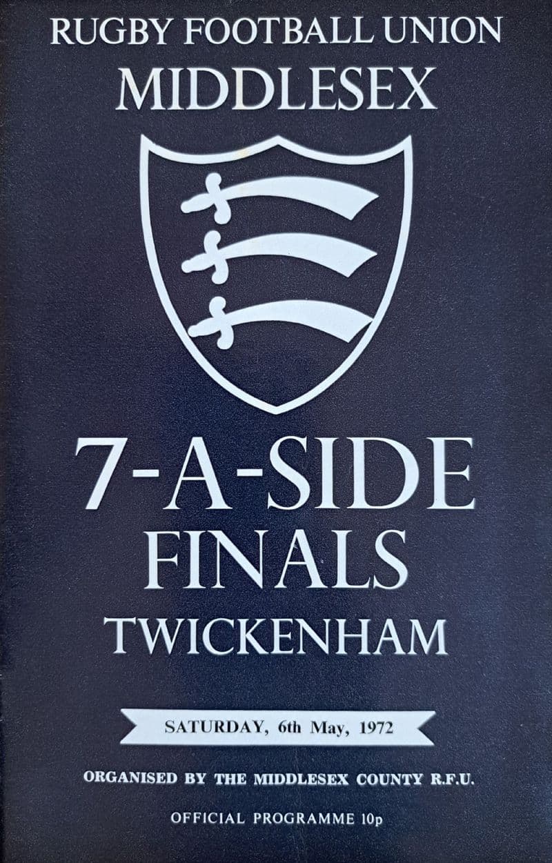 Middlesex Sevens (1972, May 6th)