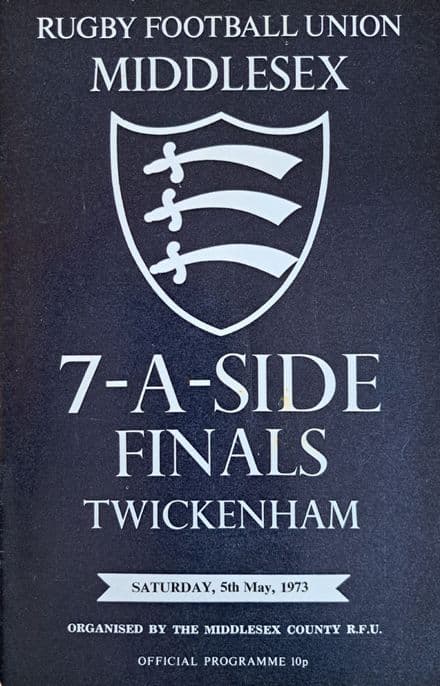 Middlesex Sevens (1973, May 5th)