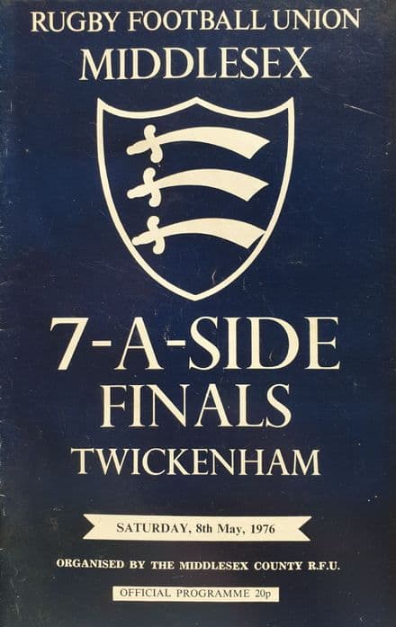 Middlesex Sevens (1976, May 8th)