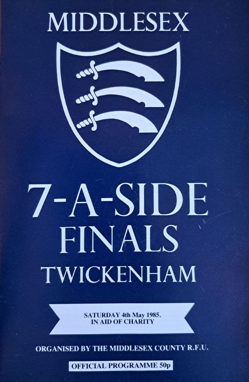 Middlesex Sevens (1985, May 4th)