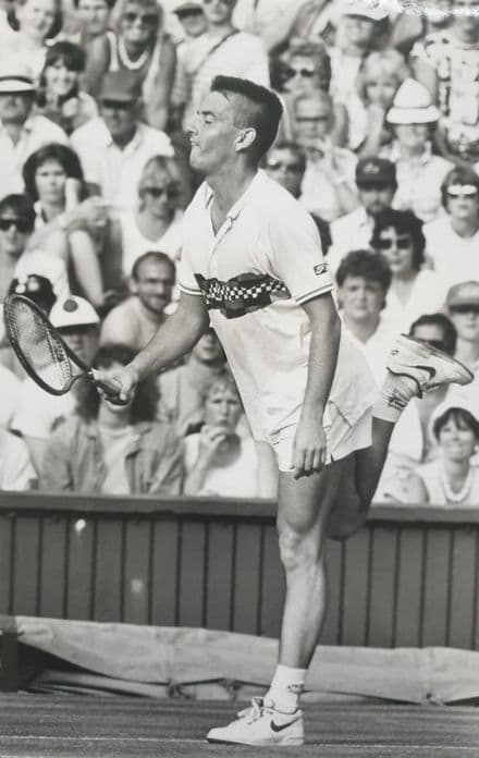 Mikael Pernfors Press Phot "Flamingo" (Wimbledon, 1987)
