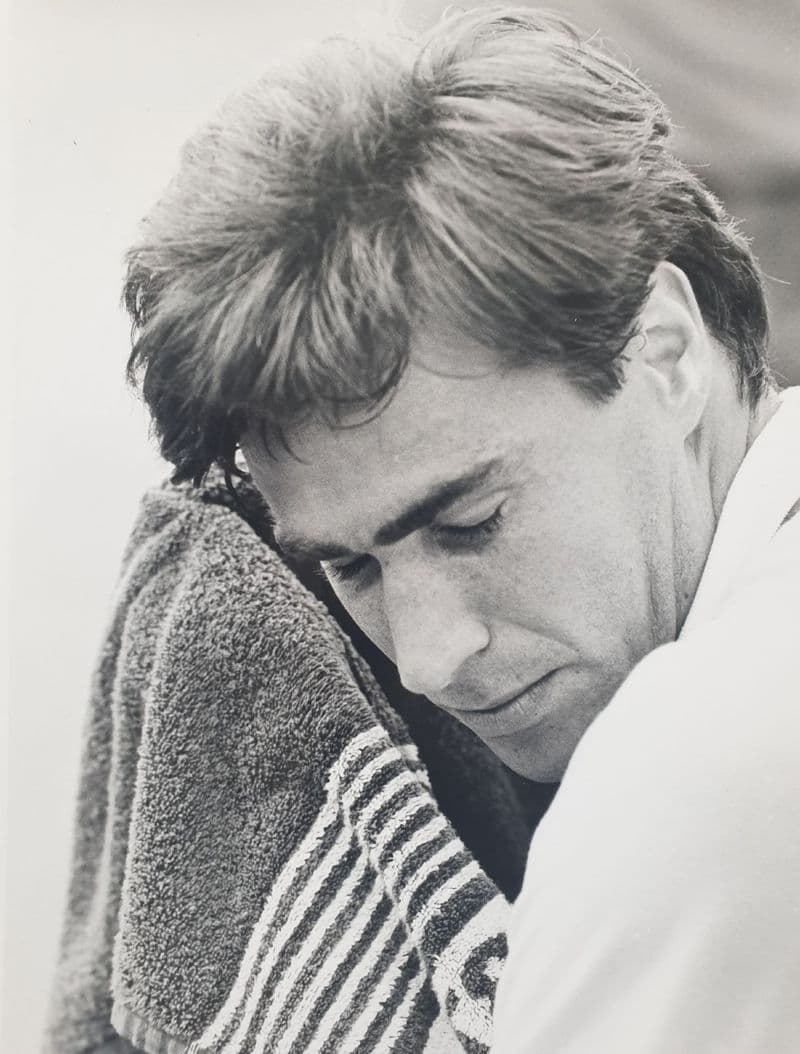 Mike De Palmer Press Photo (Wimbledon 1987)