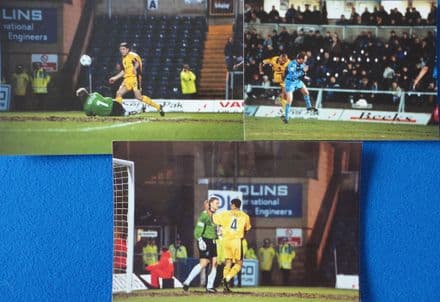 Millwall Away Kit (1999-2001) 3 Colour Photos