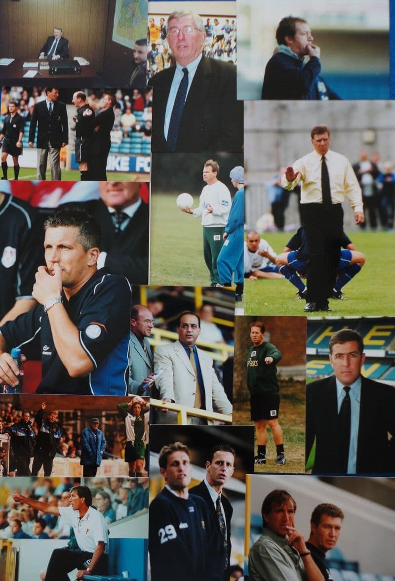 Millwall Back Room Staff 14 x Colour Photos