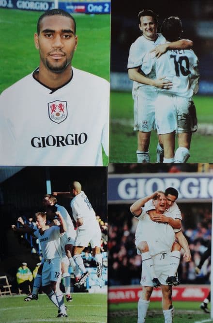 Millwall Home Kit (1999-2001) 4 Colour Photos